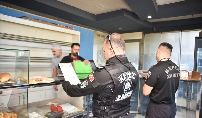 Kepez zabıtası fırınları mercek altına aldı