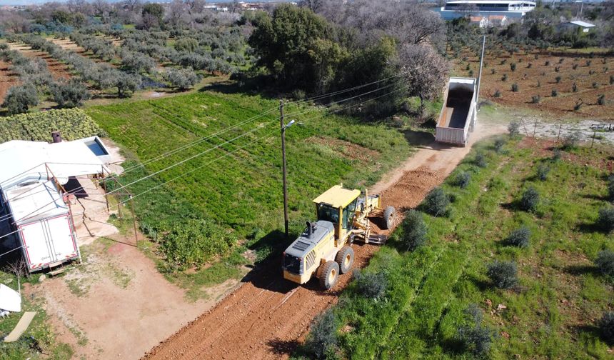 Odabaşı Mahallesi’nde bozulan yol baştan sona yenilendi