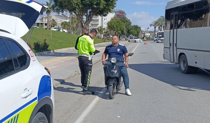 126 bin TL’lik ihlal! Sürücünün ikna çabaları işe yaramadı