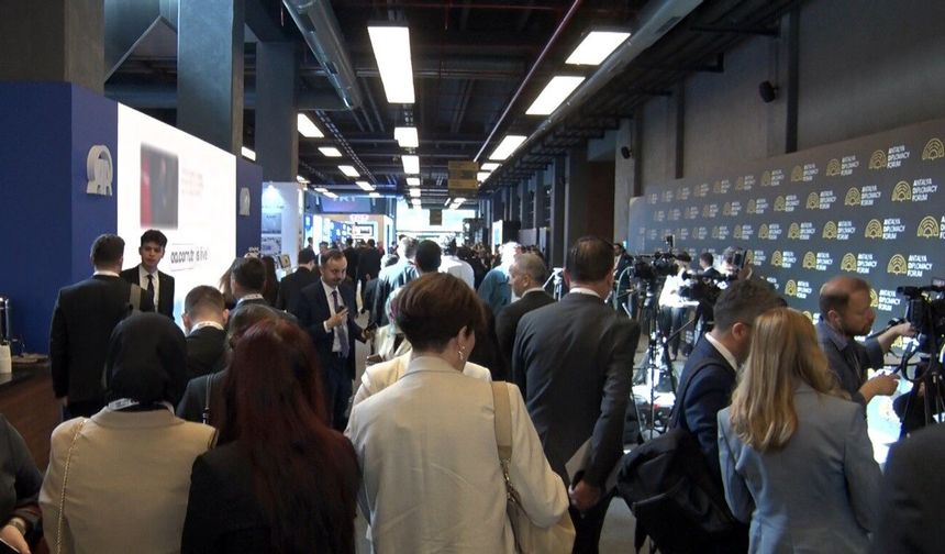 5. Antalya Diplomasi Forumu başladı!