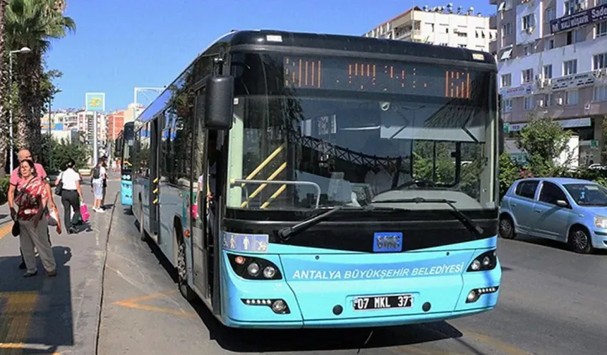 Antalya Büyükşehir duyurdu: 23 Nisan’da toplu taşıma ücretsiz olacak