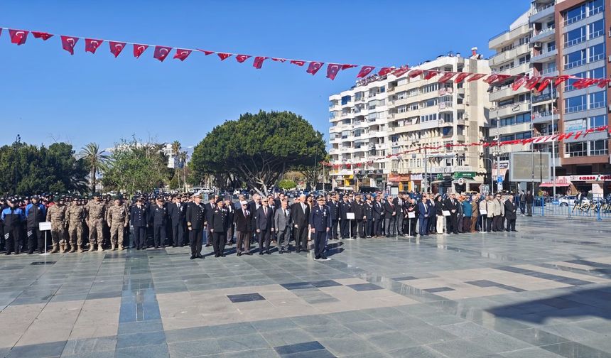 Antalya’da anlamlı tören: Polis teşkilatı 181 yaşında