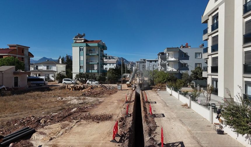 Antalya’nın o ilçesine 2,4 milyar TL’yi aşan dev altyapı yatırımı!