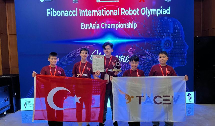 Antalya’dan Roma’ya uzanan robotik başarı