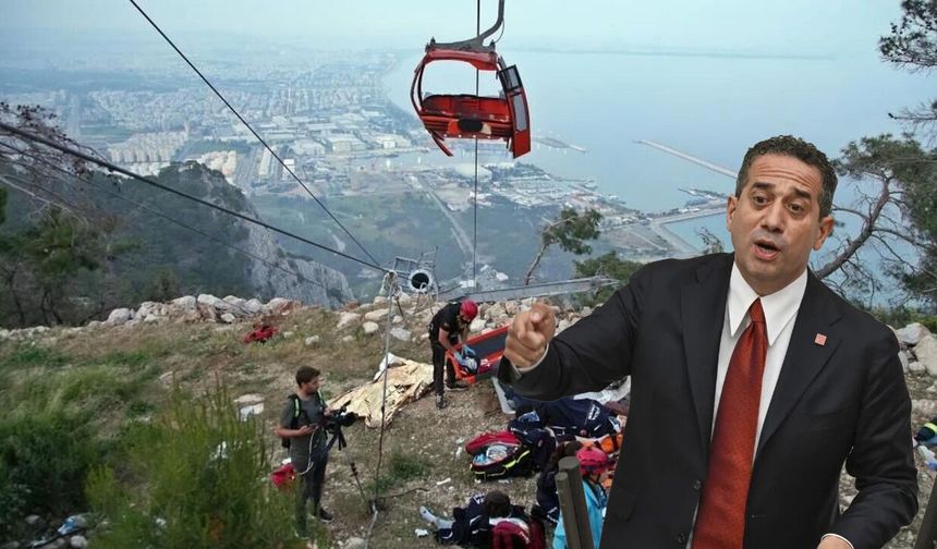 CHP’li Başarır: “Teleferik faciası günü eğlendik iddiası yalan, görüntülerle oynanmış”