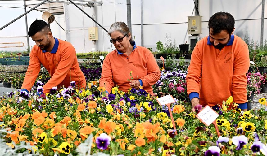 Muratpaşa Belediyesi’nden gençlere çiçeklerle sanat yarışması