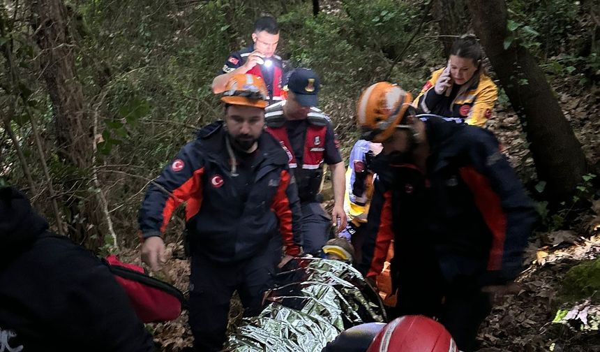 Çobanın duyduğu ses hayat kurtardı: Uçurumdan mucize kurtuluş