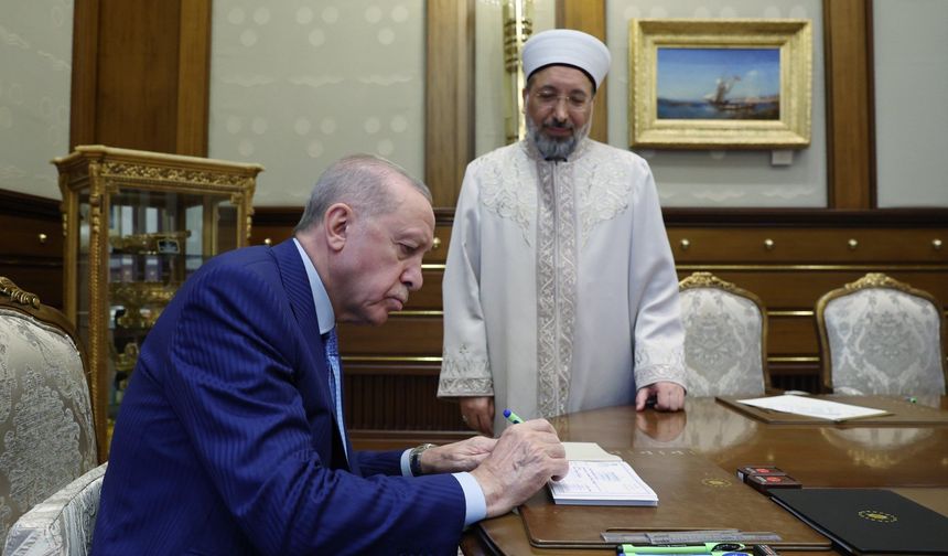 Cumhurbaşkanı Erdoğan'dan kurban bağışı