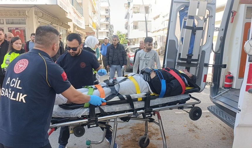 Kask takmadı, öl*mden ucuz yırttı!