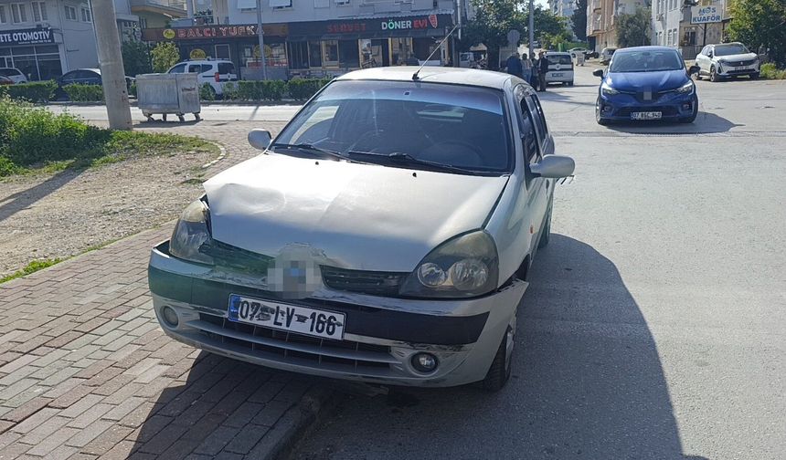Kaza yürekleri ağza getirdi: Şans eseri yaralanan olmadı!