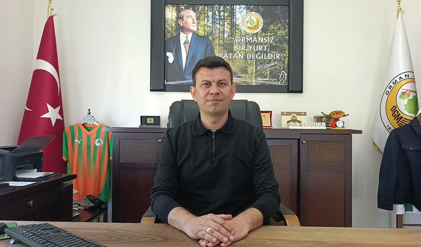 Manavgat Orman İşletme Müdürlüğü’nde görev değişikliği