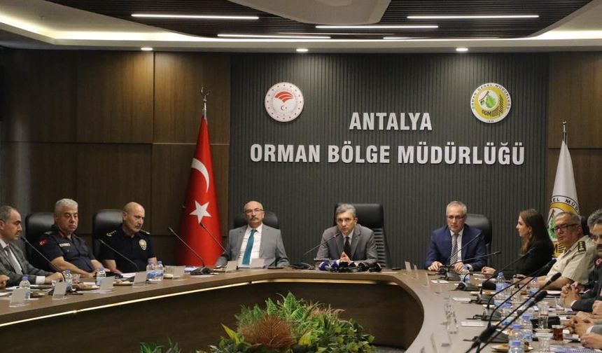 Vali Şahin açıkladı: Yangınlara karşı 143 noktada önlem alındı