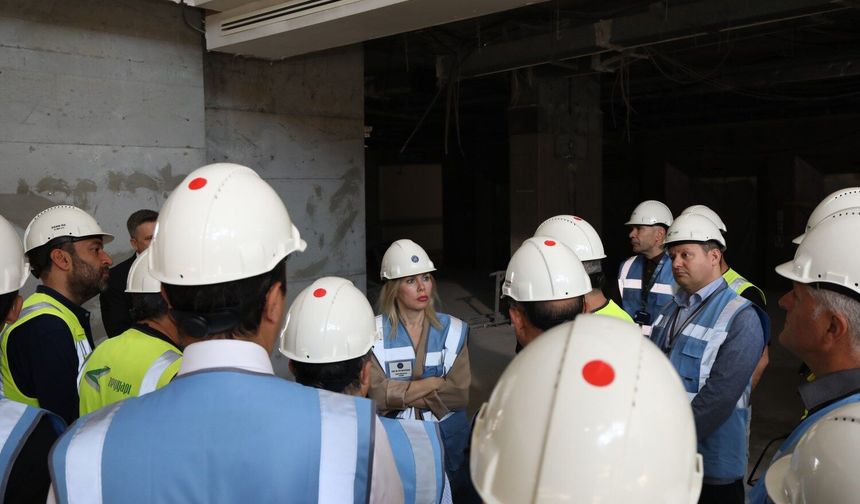 Akdeniz Üniversitesi yeni hastane inşaatında son durum: Yüzde 30’u tamamlandı