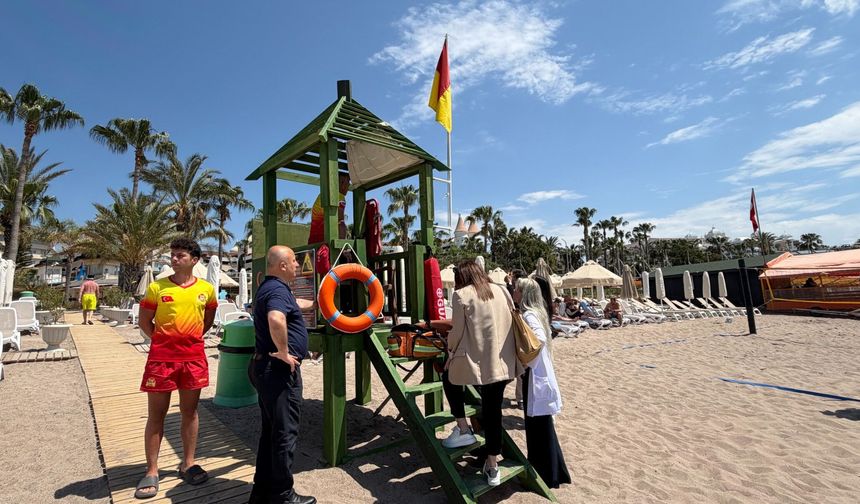 Alanya’da 2026 sezonu Mavi Bayrak denetimleri sürüyor