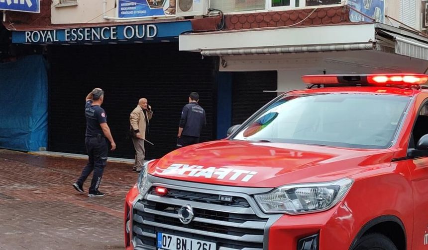 Alanya’da iş yerinde dumanlar yükseldi: Sebebi bakın ne çıktı