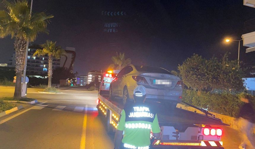 Alanya’da korsan taşımacılığa büyük ceza: 8 araç yakalandı