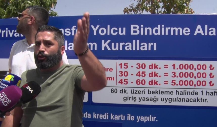 Antalya Havalimanı’nda eylem: Giriş kapatıldı tepki arttı