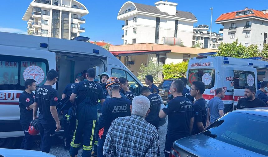 Kargıcak’ta 4 katlı binada asma tavan çöktü: 2 kişi yaralandı