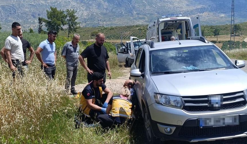 Manavgat’ta kaza: Sürücü, kabin sayesinde kurtuldu
