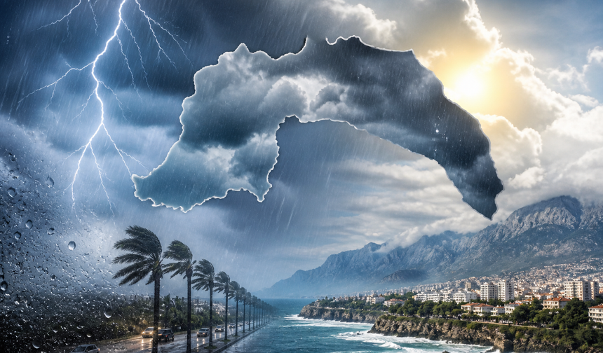 Antalya’da hem karada hem denizde alarm!