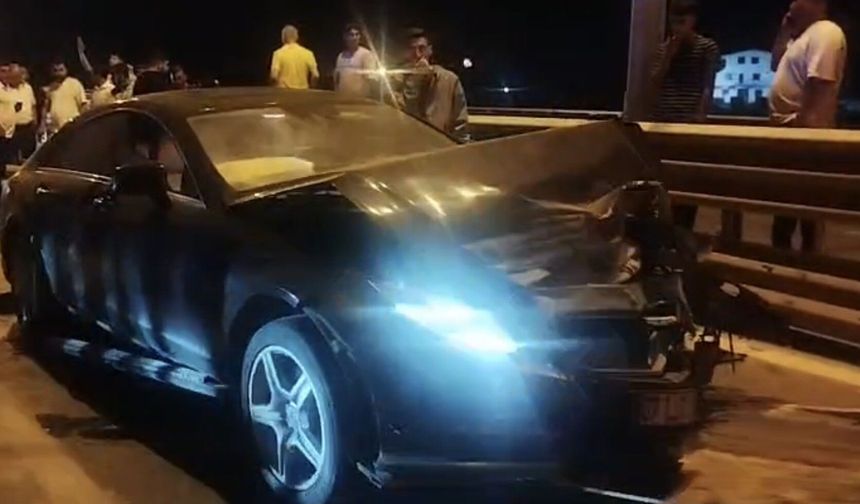 Alkollü sürücü d*hşet saçtı, hurdaya dönen araçtan sağ çıktı