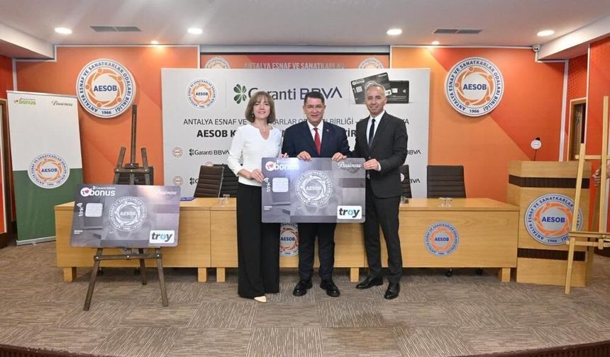 Antalya’da imzalar atıldı: 110 bin esnaf yararlanacak!