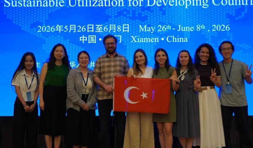 Antalya’dan uluslararası atak: Çevre vizyonu Çin'de dünyaya anlatıldı