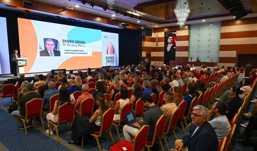 160 ülkenin sofrasına uzanan 'Ekmek meselesi' Antalya'da konuşuldu