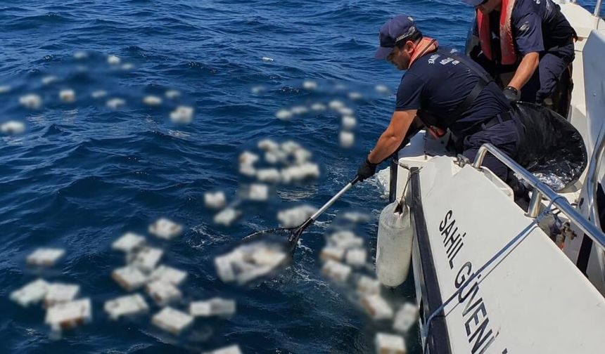 Balıkçının ihbarı ortaya çıkardı: Gazipaşa açıklarında kaçak tütün ürünleri çıkarıldı