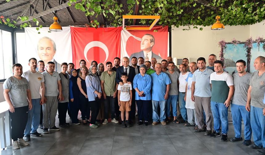 Başkan Kocagöz'den belediye çalışanlarına promosyon müjdesi