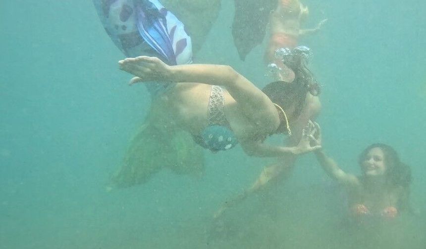 Kemer'de çevre seferberliği: Deniz çayırları dikildi, atıklar toplandı