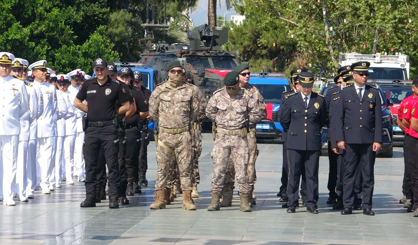 Jandarma’nın 187. kuruluş yıl dönümü Antalya’da törenle kutlandı