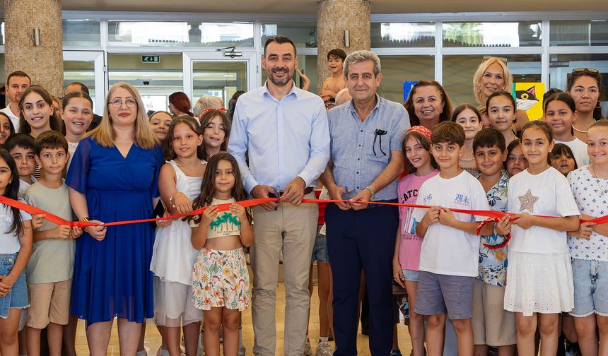 Manavgat'ta genç yeteneklerin eserleri görücüye çıktı