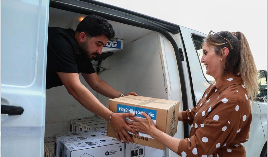 Antalya'da glütensiz gıda kolileri ihtiyaç sahiplerine ulaşıyor