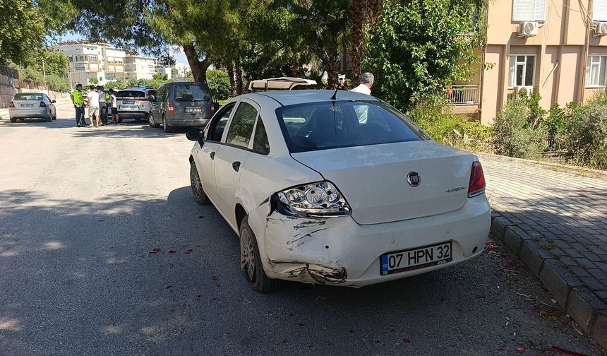 Manavgat’ta trafik kazası: 1 ç*cuk yaralandı