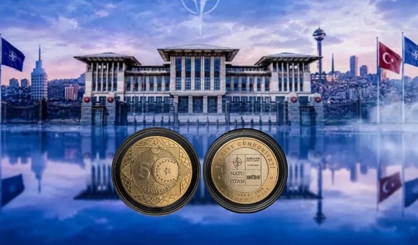 Darphane'den NATO Zirvesi'ne özel hatıra parası