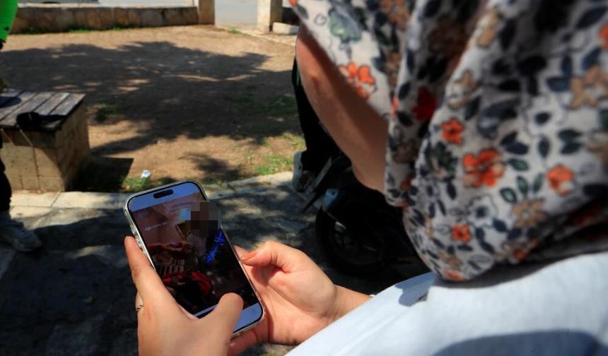 Kadın motokuryeye asansör izni vermedi, o anlar kameraya yansıdı