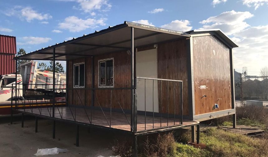 Alanya Belediyesi harekete geçti: İhtiyaç sahipleri için 30 konteyner ev!
