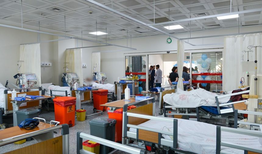 Antalya'da diyaliz merkezinde büyük yenilik!