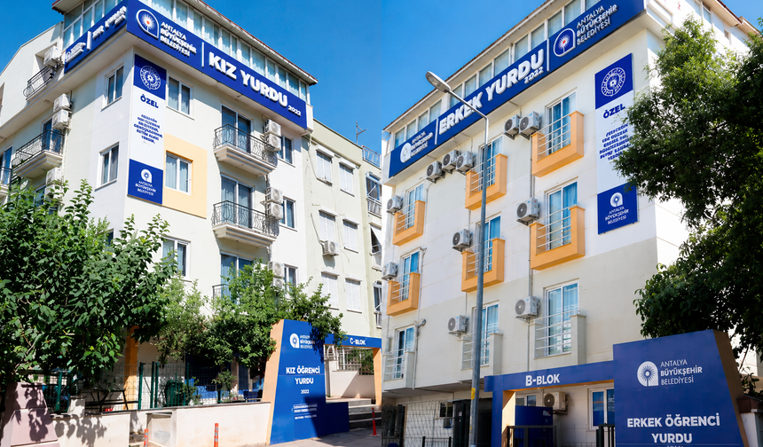 Antalya’da öğrenci yurtları için başvurular açıldı: İşte son tarih!