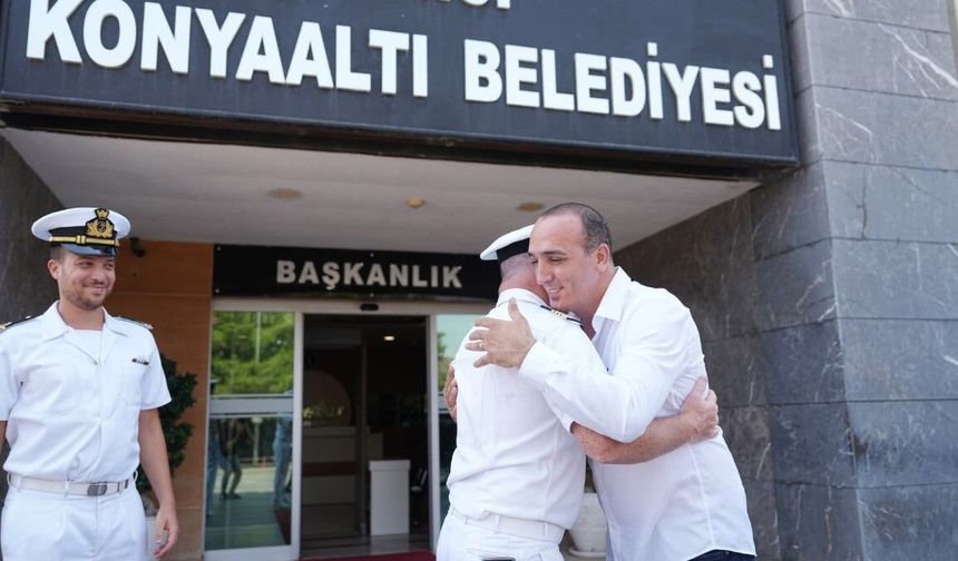 Konyaaltı'nda uluslararası buluşma! Başkan Cem Kotan'dan İtalyan heyetine yöresel takdim