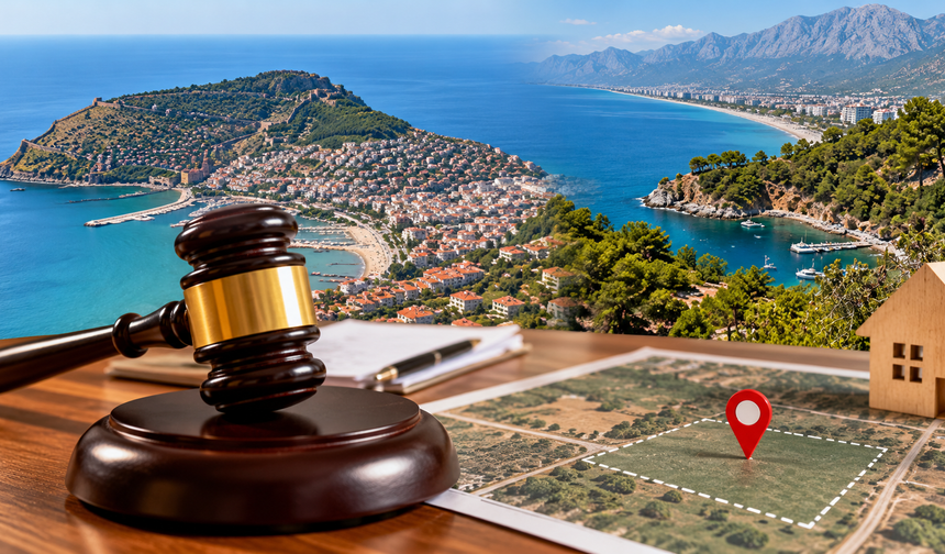 Alanya ve Kemer’de arsa satışı! 7 taşınmazın fiyatları belli oldu