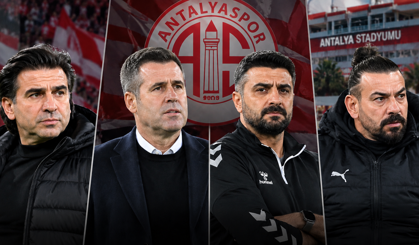 Antalyaspor’da 6 yılda 9 teknik direktör, koltuk bir türlü dolmadı