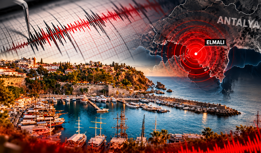 Şanlıurfa’dan sonra Antalya’da da deprem!