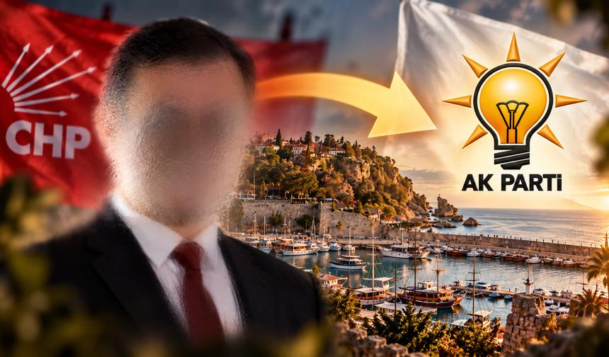 Antalya’da bir ilçe belediye başkanı daha AK Parti'ye mi geçiyor?