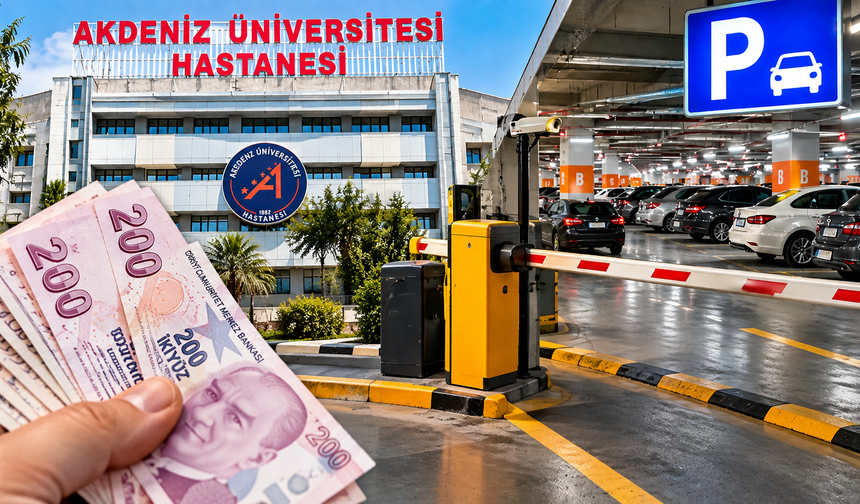 Hastane otoparkında ‘fahiş ücret’ tepkisi! Akdeniz Üniversitesi’nden açıklama geldi