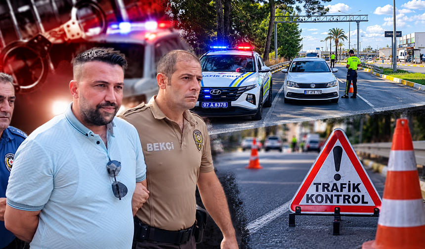 Ehliyet kontrolü firariyi ele verdi! Ölü kişinin ehliyetiyle yakalandı