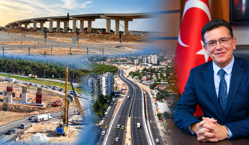 Antalya’nın trafik çilesine nefes aldıracak iki projede kritik aşama: “Sona yaklaşıyoruz”