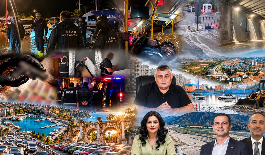 Antalya’da 15 Ekim’in öne çıkanları: TOKİ projesine tepki, yağmur sonrası tartışma