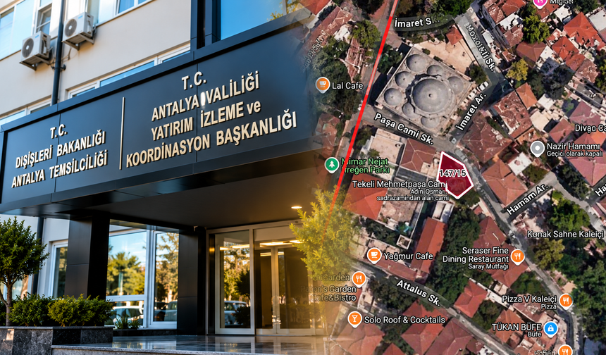 Antalya Valiliği'nden Kaleiçi'nde kiralık dükkan ihalesi! Bir faaliyete izin yok